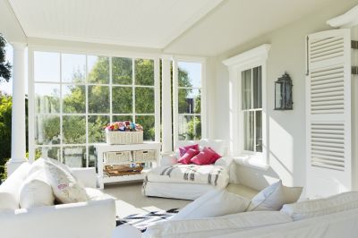 Sunroom with Floor-to-Ceiling Windows